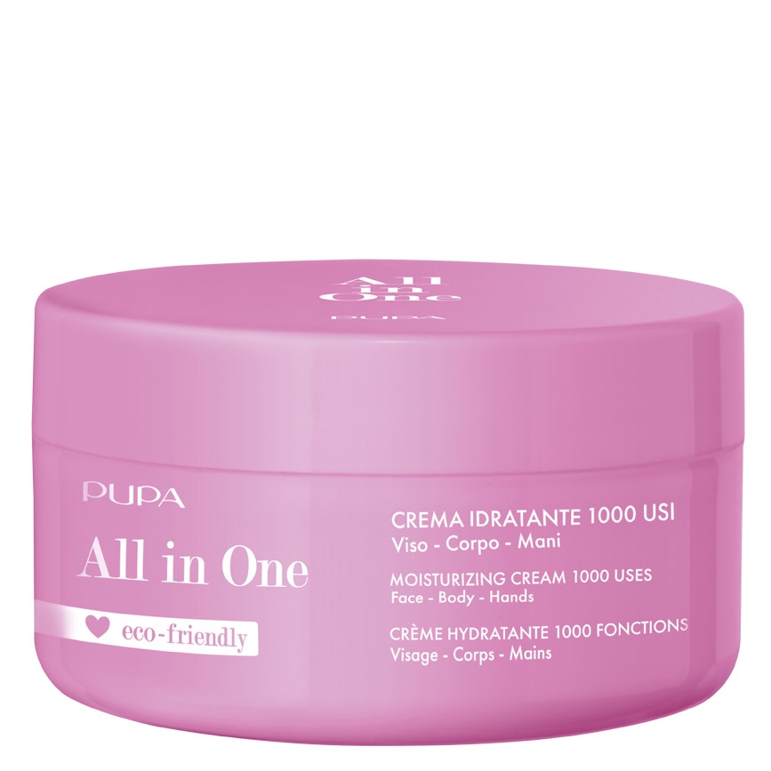 Pupa All In One Увлажняющий крем для тела с гиалуроновой кислотой - Фото 