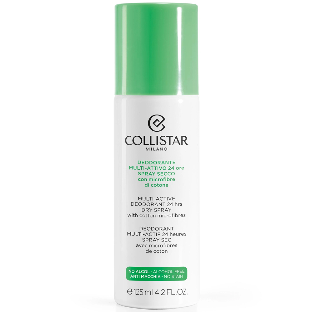 Collistar Multi-Active Deodorant 24H Dry Дезодорант спрей c с 24-х часовой защитой - Фото 