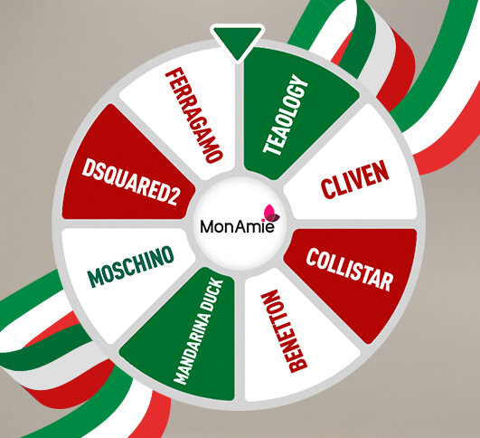 Колесо подарков от Итальянских брендов!