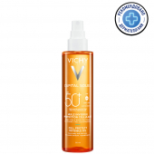 Vichy Capital Soleil Cell Protect Invisible Oil SPF50+ Солнцезащитное увлажняющее масло - Фото 4